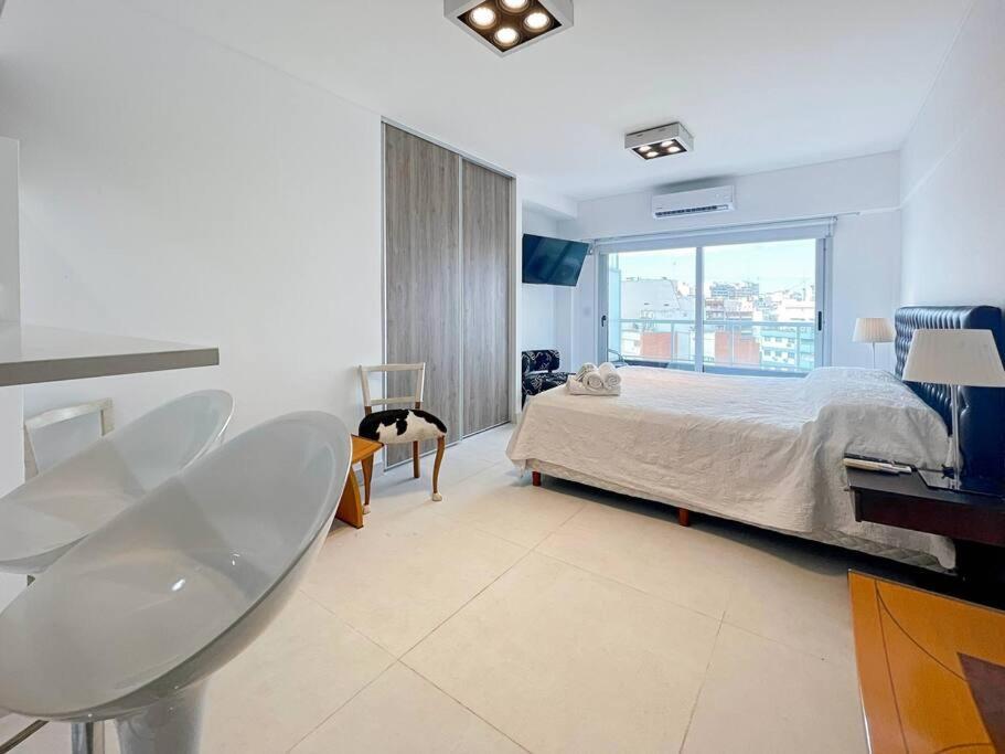 Estudio Moderno Con Balcon- 9e